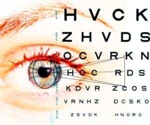 eye doctor Arlington VA eye chart