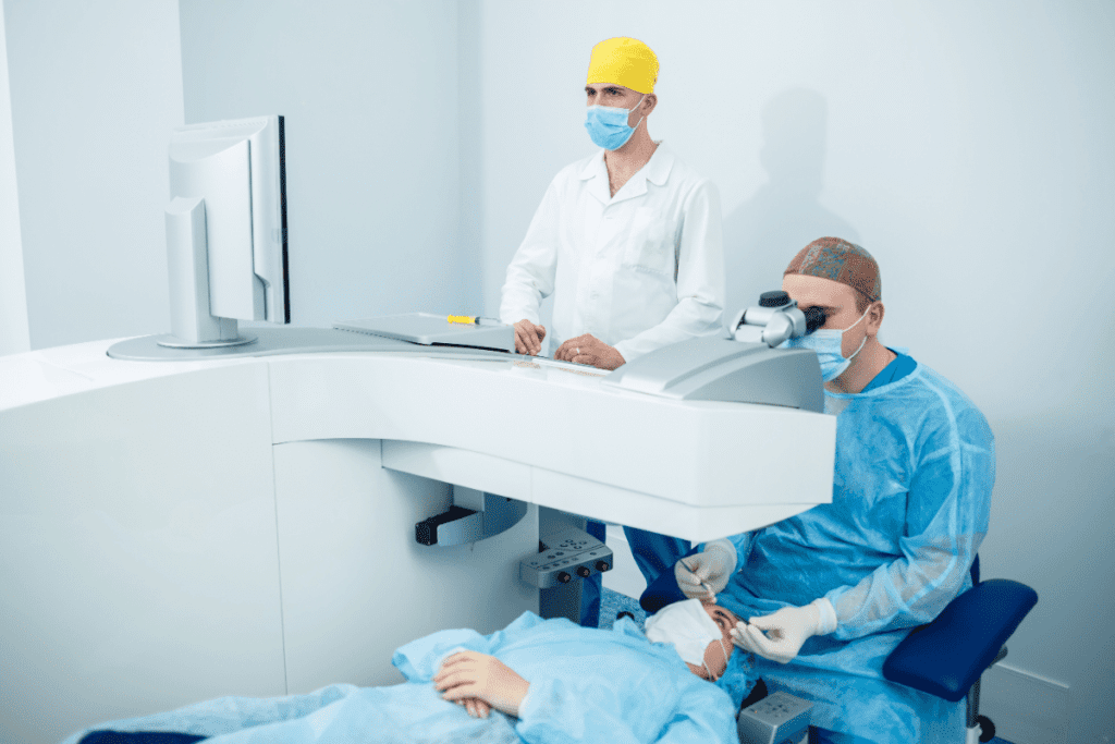 side effects of retinal tear laser surgery